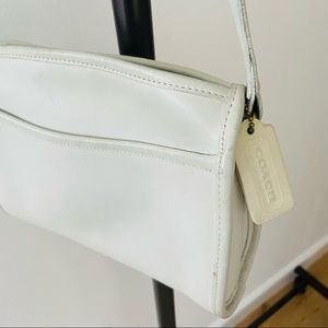 Coach White Crossbody Purse